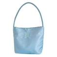 thumbnail image 1 of Bolso de hombro de nailon para mujer jinwen Hobo gran capacidad cumpleaños Azul, 1 of 7