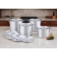 thumbnail image 1 of BNFUSA KTAL12 Stockpot de Vapeur en Aluminium avec Poignées Rivetées, 1 of 1