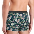 thumbnail image 4 of Bingfone Lilies Flowers Men's Underwear - Casual Stretch Boxer Briefs-Small, 4 of 7