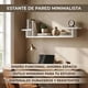 thumbnail image 4 of Repisa Flotante Para Tv Decorativa Reforzada Blanco, 4 of 5