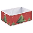 thumbnail image 2 of Iauyy Foldable Home Closet Storage Bins - Waterproof 300D Oxford Rectangle Baskets with Handles for Clothing Storage Books，Small Christmas Tree, 2 of 6