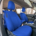thumbnail image 5 of For 2020-2024 Ford Explorer Base FH Group Neoprene Custom Fit Car Seat Covers Water Resistant - Full Set Solid Blue, 5 of 12