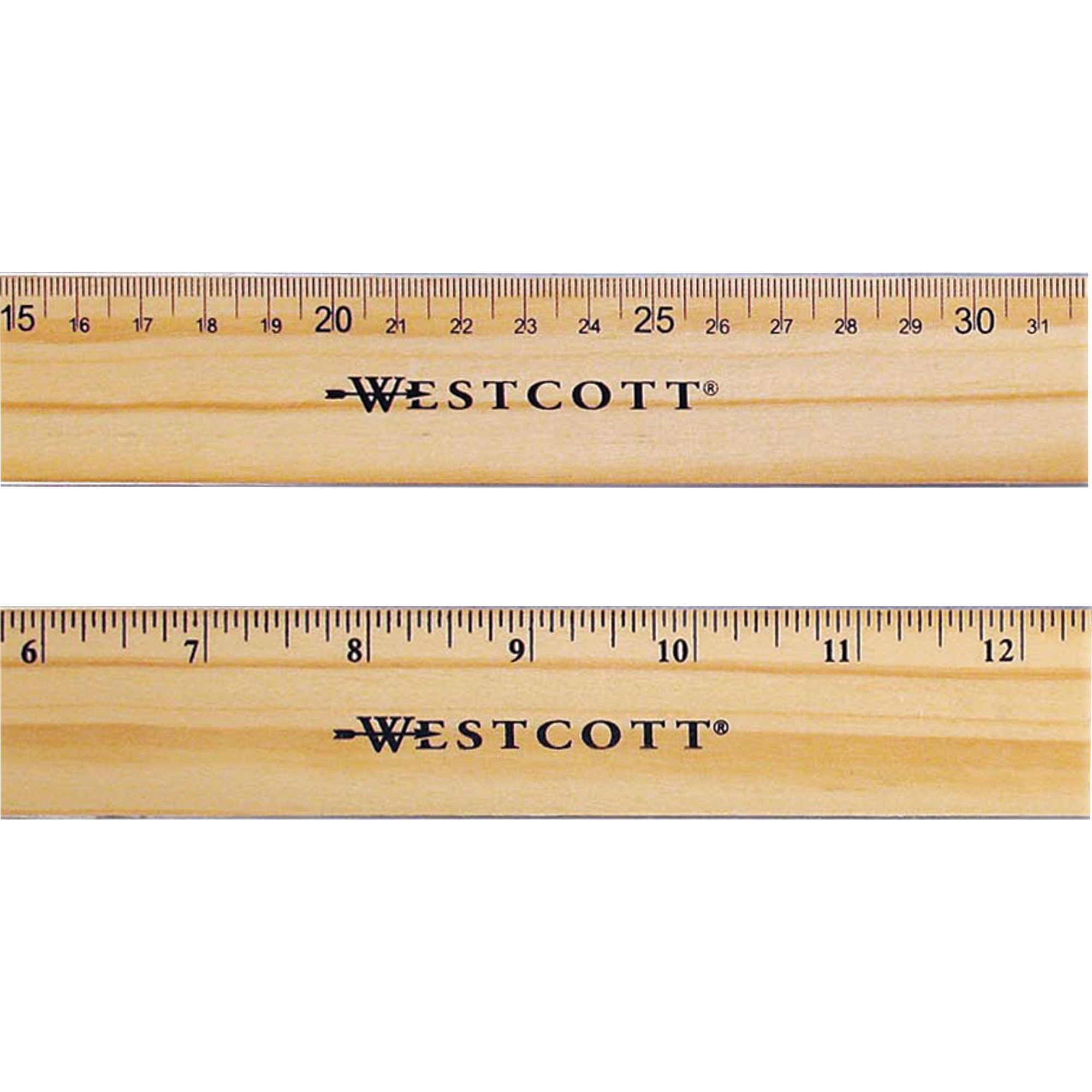 Westcott Double Metal Edge 18 Ruler 