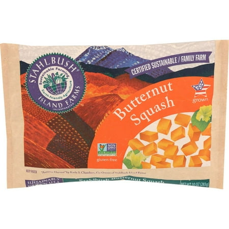 Stahlbush Island Farms Diced Butternut Squash 10 Ounce — 12 per Case.