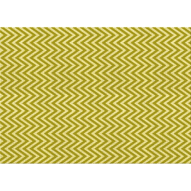 Ahgly Company Tapis d'Intérieur Lavables à la Machine pour Rectangles de Transition Brun, 5' x 8'