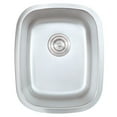 thumbnail image 1 of Nantucket Sinks NS20 Undermount 18 Gauge Stainless Steel Bar/Prep Sink, 1 of 6