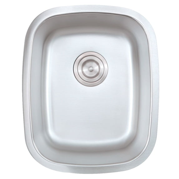 Nantucket Sinks NS20 Undermount 18 Gauge Stainless Steel Bar/Prep Sink
