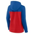 thumbnail image 3 of Women's Fanatics Royal/Red Chicago Cubs Take The Field Colorblocked Hoodie Full-Zip Jacket, 3 of 3