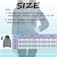 thumbnail image 4 of Lightweight Womens Hooded Down Jacket - Packable Puffer CoatH-pinkSmall, 4 of 4