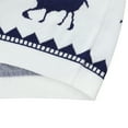 thumbnail image 4 of Yesfashion Men's Christmas Sweaters Holiday Reindeer Snowflakes V Neck Jumpers, 4 of 9