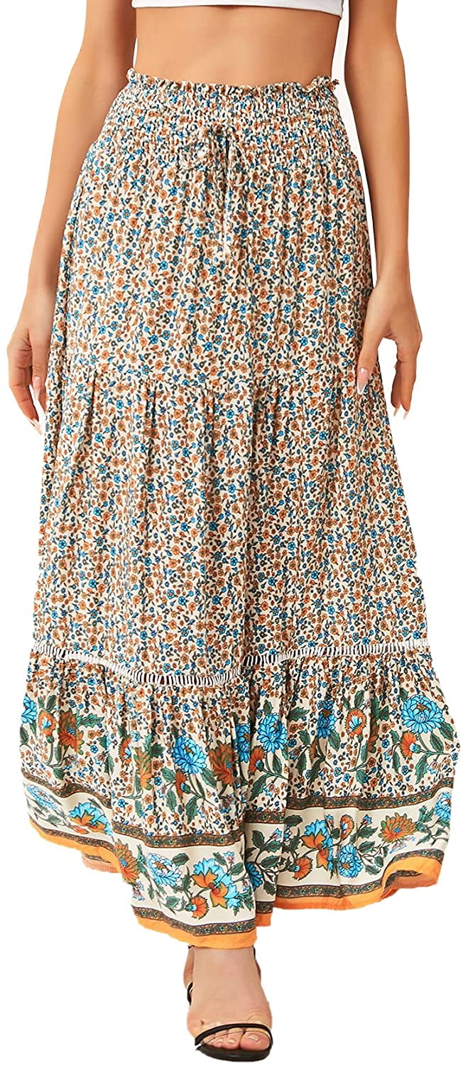 boho skirts