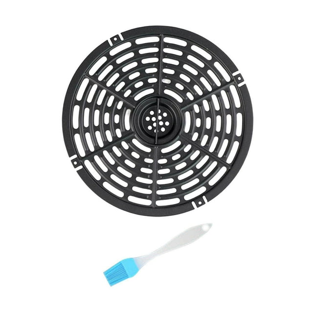 Poêle de Remplacement pour Friteuse à Air Chaud Antiadhésive Accessoires de Friteuse 20x20cm