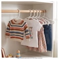 thumbnail image 4 of Ganchos de Plástico Mainstays Infantil Blanco, 4 of 4