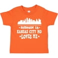 thumbnail image 3 of Inktastic Kansas City Missouri Loves Me Skyline Boys or Girls Toddler T-Shirt, 3 of 5