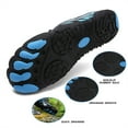 thumbnail image 3 of Dakaela Water Shoes for Men Women Quick Dry Swim Barefoot Sneakers for Fishing Surfing Walking Blue 9.5, 3 of 6