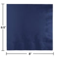thumbnail image 2 of 250/Case Bulk Navy Blue Dinner Napkins 3 Ply, 2 of 6