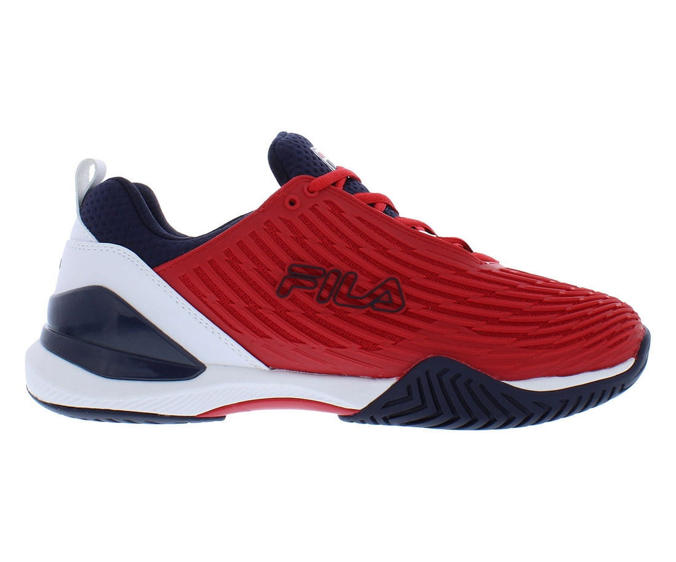 FILA Mens Speedserve Energized Tennis Shoes, Breathable, Rubber