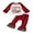 Red-B, variant on Shuttle tree Toddler Baby Girls Christmas Outfits Christmas tree Shirt +Plaid Ruched Ruffle Pants Fall Outfit