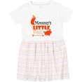 thumbnail image 3 of Inktastic Mommy's Little Fox Girls Toddler Dress, 3 of 5