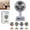 D, variant on Retro Portable Table Fan, 100-Speed Digital Display, 90° Tilt USB Rechargeable Desk Fan with 1200mAh Battery, Compact Cooling Fan for Desktop, Office, Bedroom & Travel