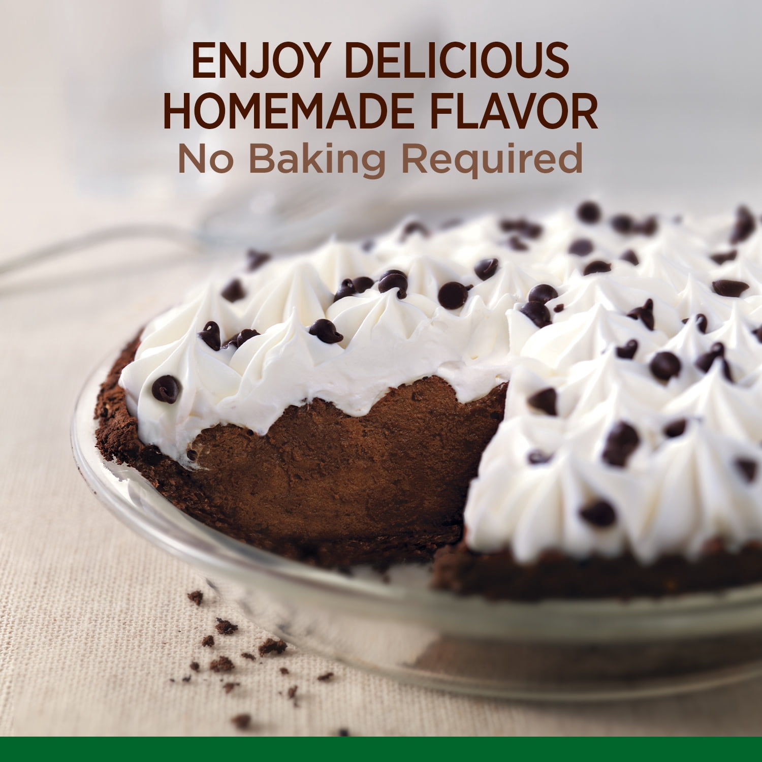 Marie Callender's Chocolate Satin Pie, Thaw & Enjoy Frozen Dessert, 25.6 oz.