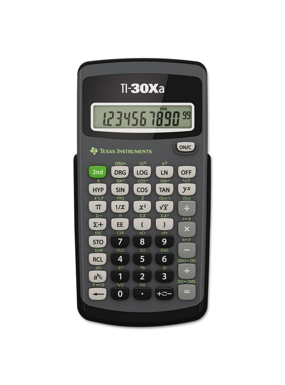 Texas Instruments Ti-30xa Scientific Calculator, 10-digit Lcd