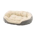 thumbnail image 1 of Sleep Zone Carved Plush Dog Bed, 1 of 4