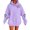 AB1359 Purple, variant on Tisuna Halloween Hoodie For Women Soft Graphic Print Hooded Tops Ladies Long Sleeve Festival Theme Party Fall Hoody Size L