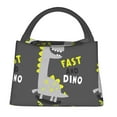 thumbnail image 1 of Disketp Cute Dinosaur Bolsa Térmica Estampada, Bolsa Térmica Aislante para Almuerzo, Playa y Campamento, 1 of 6