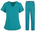 thumbnail image 2 of Nurse Women Fabric Short Sleeve Medical Uniforms Best Gift, 2 of 3