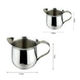 thumbnail image 5 of SPRING PARK Milk Frothing Pitcher, Stainless Steel Creamer Frothing Pitcher, Perfect for Espresso Machines, Milk Frothers, Latte Art, 5 of 7