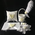 thumbnail image 3 of Cestas para niñas de las flores para bodas: agregue un encanto rústico a su boda o Amarillo, 3 of 6