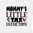thumbnail image 4 of Inktastic Mommy's Little Tax Deduction Pink Hearts Boys or Girls Toddler T-Shirt, 4 of 5