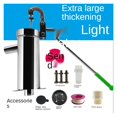 thumbnail image 3 of Household Stainless Steel Manual Water Pump, Handheld Oil Pump, Vibration Suction, 1.3MM Thickness, 10M Lift, 3 of 5