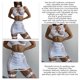thumbnail image 4 of Conjunto de sujetador transparente con aros falda de cadera baja 4 piezas cinturón de cuerpo de tiro bajo tirantes lencería correas de muslo para uso diario ANGGREK  Otros, 4 of 6