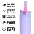 thumbnail image 6 of Elemental Core Pop 24 oz Lilac Tie Dye Stainless Steel Water Bottle, 6 of 7