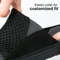 thumbnail image 6 of LongBay Men's Memory Foam Slide Slippers Breathable House Shoes Slip-On Open Toe Slippers, 6 of 6