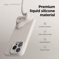 thumbnail image 3 of Funda Elago Liquid Silicone compatible con iPhone 15 Pro Stone, 3 of 6