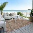 thumbnail image 6 of Addison Rugs Chantille Indoor/Outdoor Transitional Stripes Coral Washable Rectangle Rug, 8' x 10', 6 of 6