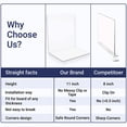 thumbnail image 2 of Divisores de armario de acrílico Divisores de ropa para gabinetes de cocina/organizador de dormitorio, 2 of 8