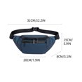 thumbnail image 3 of Crossbody Nylon Bag, One Shoulder Multi Pocket, Travel Shopping Hiking Daily, Large Capacity Waterproof, Foldable Adjustable Portable, Durable Nylon Material, For Office Use,topliu, 3 of 7