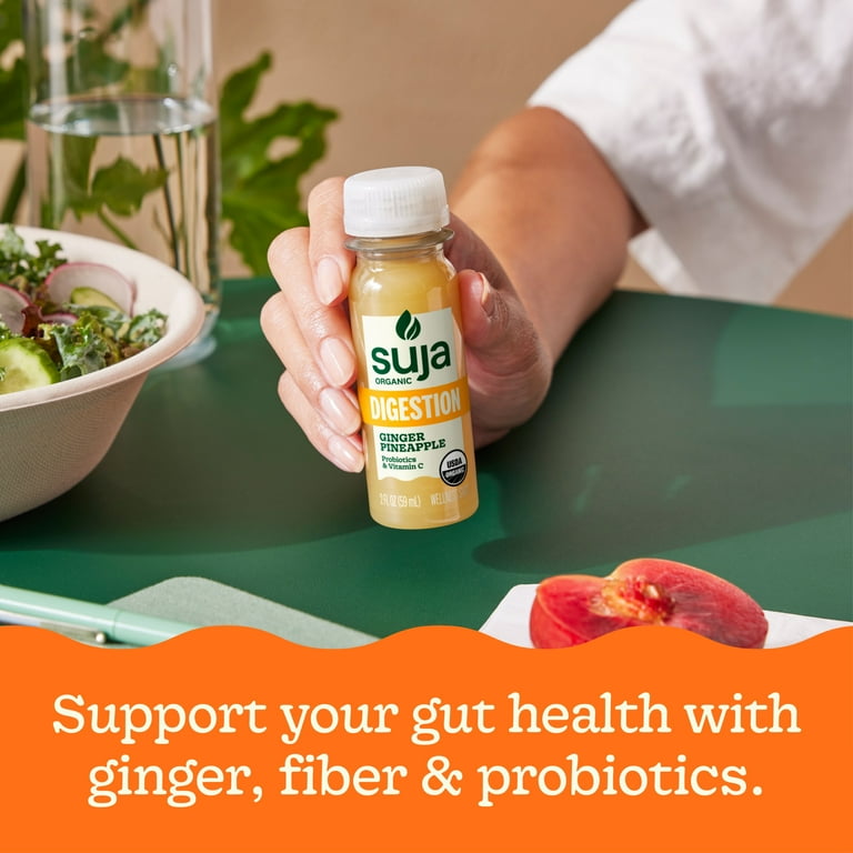 Suja Organic Digestion Ginger Pineapple Shot 1.7 fl oz Vegan