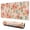 Pink Flowers With-2, variant on Pink Flowers and Leaves Desk Mouse Pad Pad Mouse Waterproof Washable for Office Home Work Gaming Table Tables Mouse Pad Rubber Base Mousepad with Stitched Edges 35.4x15.7inches