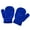 Royal Blue, variant on Naierhg 1 Pair Children Winter Gloves Soft Comfortable to Wear Good-looking Wide Application Lightweight Windproof Acrylic Full Finger Knit Gloves Red
