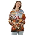 thumbnail image 4 of Thanksgiving Siamese Pilgrim Grateful, Thankful, Blessed Fall Welcome All Over Print 3D Hoodie Unisex Merch Hoodies Cat Lover Kitten Owner Gifts - 00021, 4 of 6