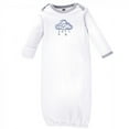 thumbnail image 2 of Hudson Baby Boy Cotton Gowns, Cloud Mobile Blue, Preemie/Newborn, 2 of 4