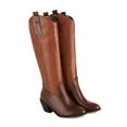 thumbnail image 4 of Awdenio Autumn And Winter Warm Thick-heeled Women's Boots, 4 of 9