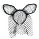 thumbnail image 1 of Diadema de orejas de gato con velo Disfraz de disfraces de fiesta de disfraces de Halloween para Cosplay (negro), 1 of 5