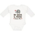 thumbnail image 3 of Inktastic My Yia Yia and Papou Love Me Boys or Girls Long Sleeve Baby Bodysuit, 3 of 5