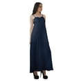 thumbnail image 3 of Moomaya Summer Outfits Rayon Printed Womens Dresses Casual Wear Ladies Clothing, 3 of 6